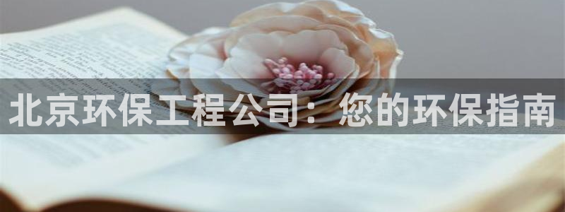 彩名堂在线下载：北京环保工程公司：您